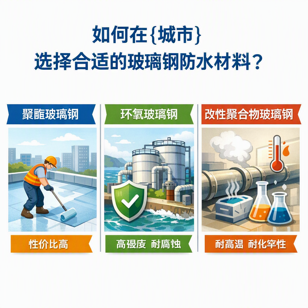 如何在玉林选择合适的玻璃钢防水材料?